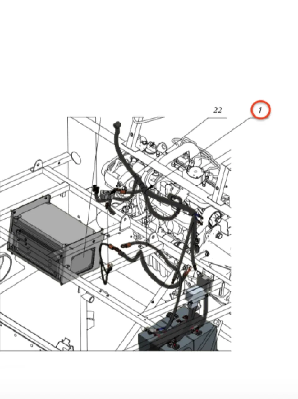 Power wiring harness