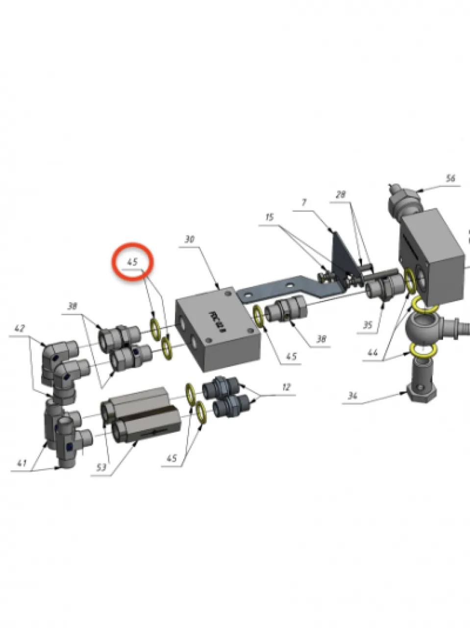 Flow splitter