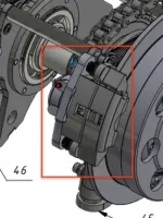 Right caliper (Sherp Pro) - $274.5 CAD - Thumbnail 3