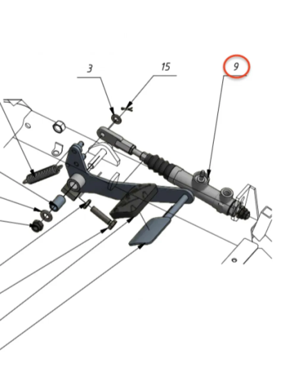 Clutch master cylinder