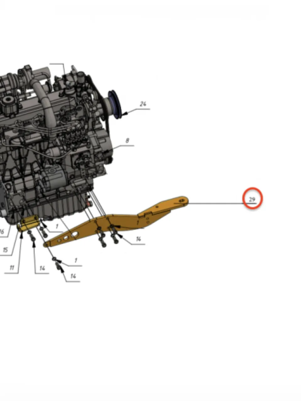 Engine bracket