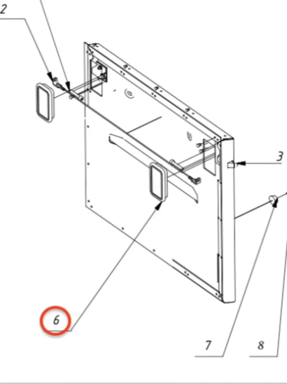Front door plug