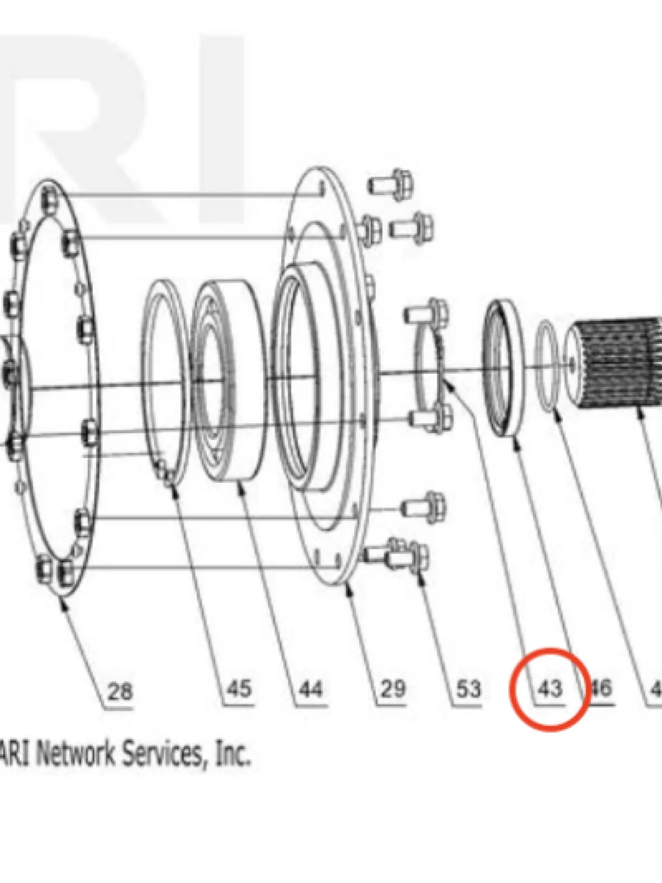 Retaining ring DIN 471 - 60x2