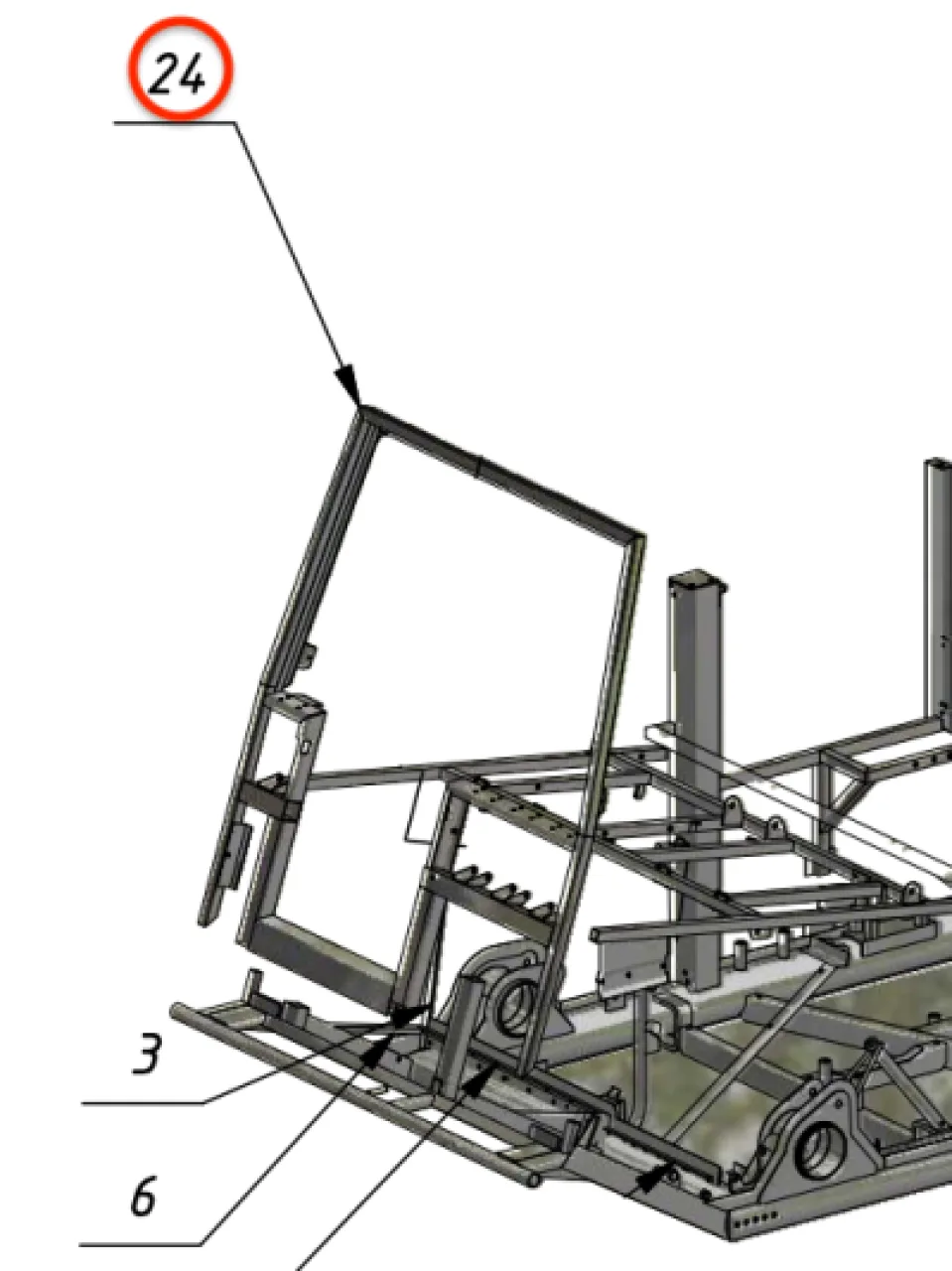 Front frame