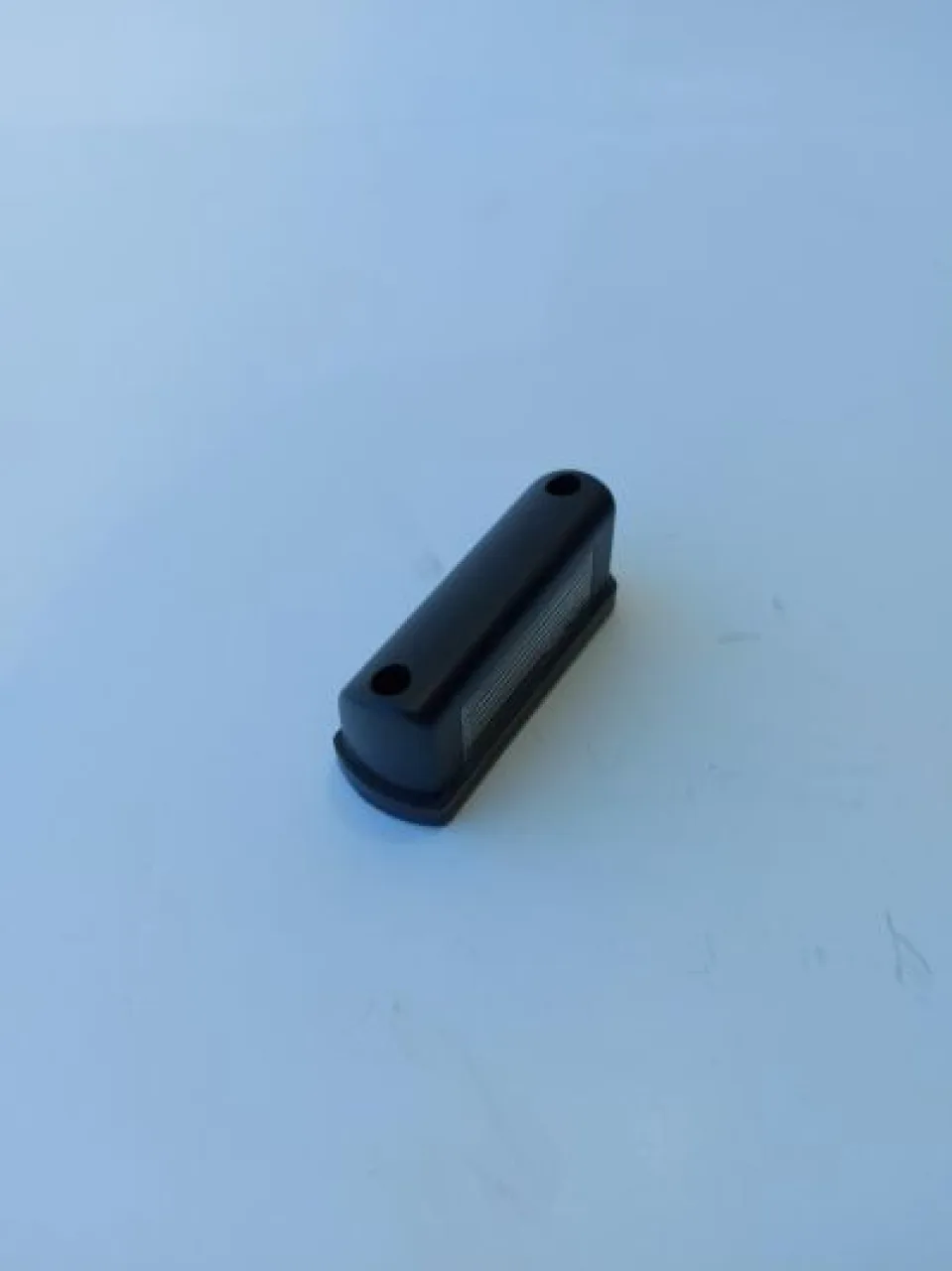 License plate light casing