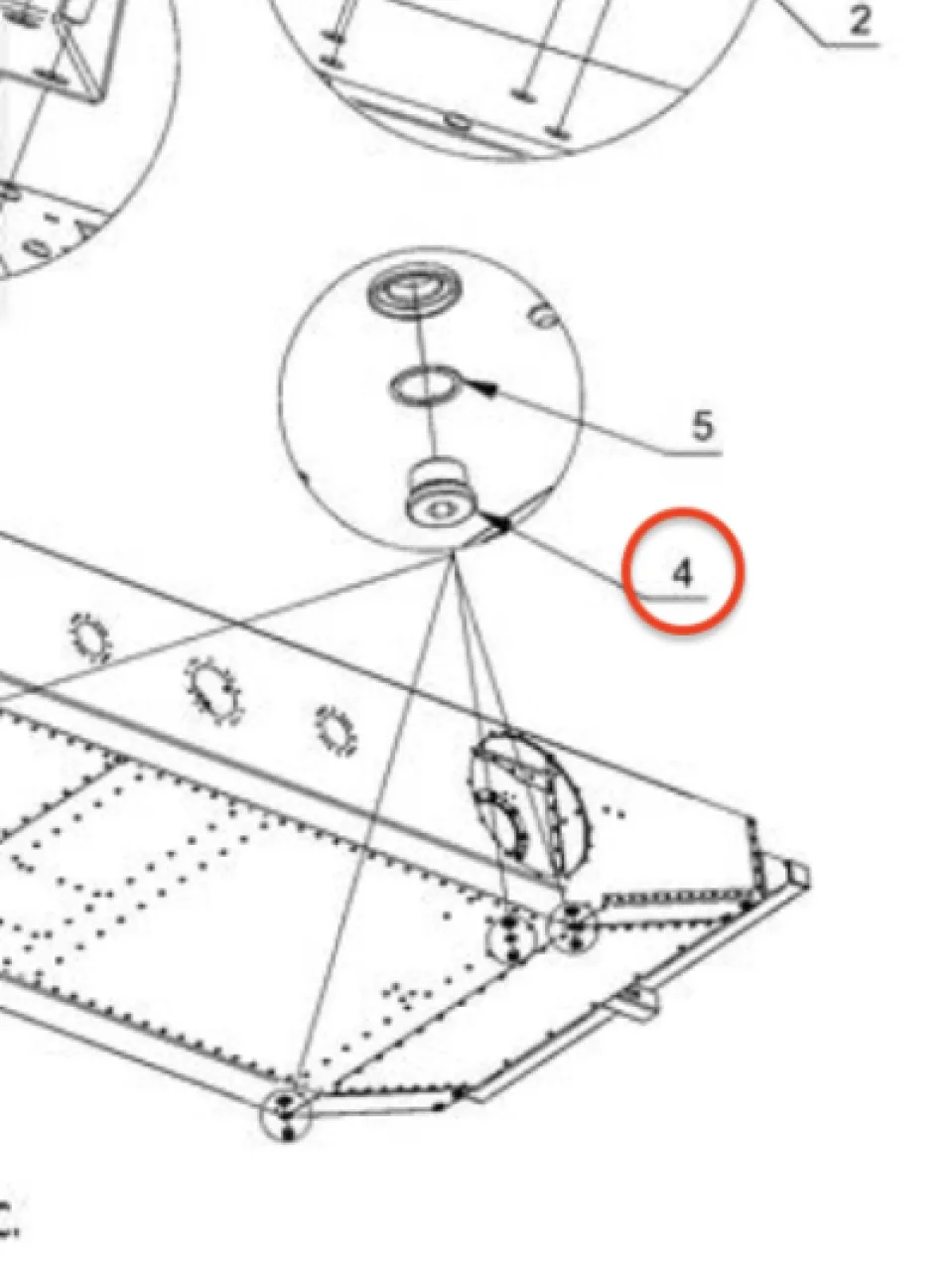 Drain plug (screw-in piece)
