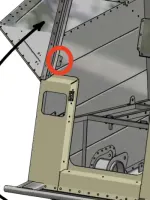 Reinforcement for front gas strut (passenger side) - $24 CAD - Thumbnail 2