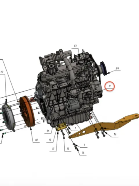 Kubota engine