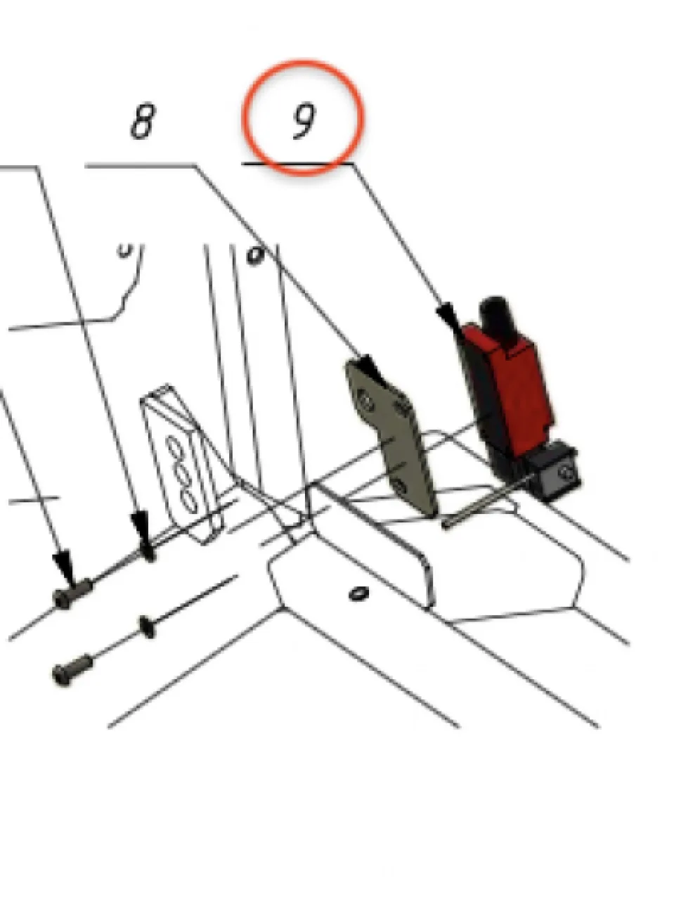 Clutch pedal safety switch