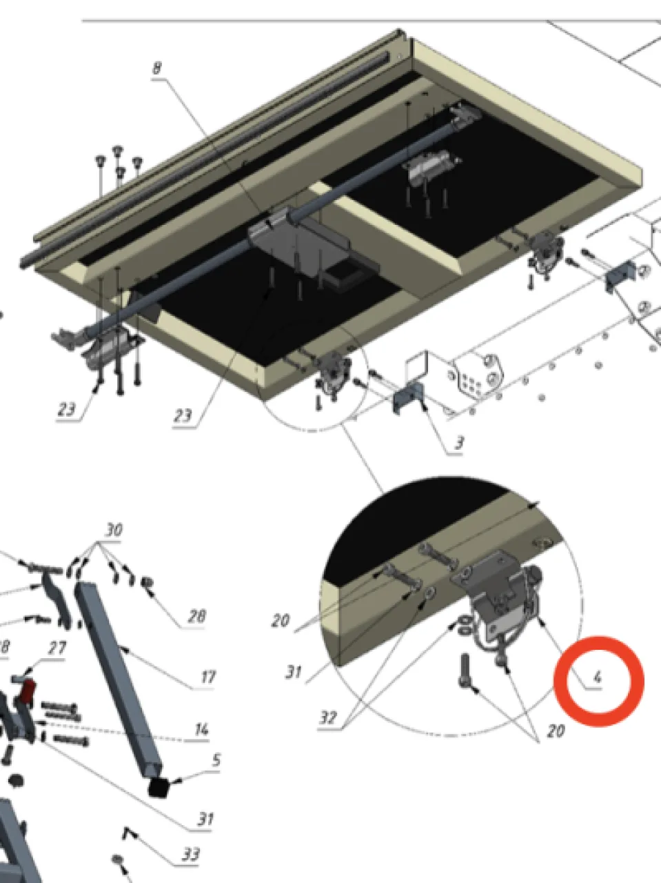 Door hinge (quick-release)