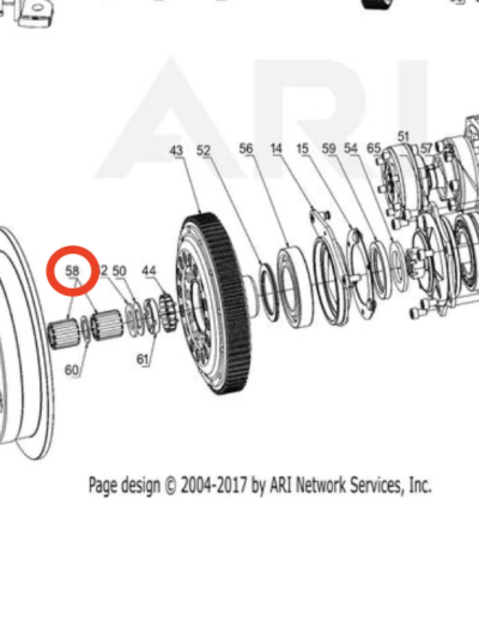 Bearing (needle style)