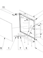 Rear window assembly - $572 CAD - Thumbnail 2