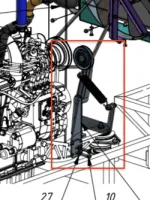 Fan belt tensioner - $336.5 CAD - Thumbnail 2
