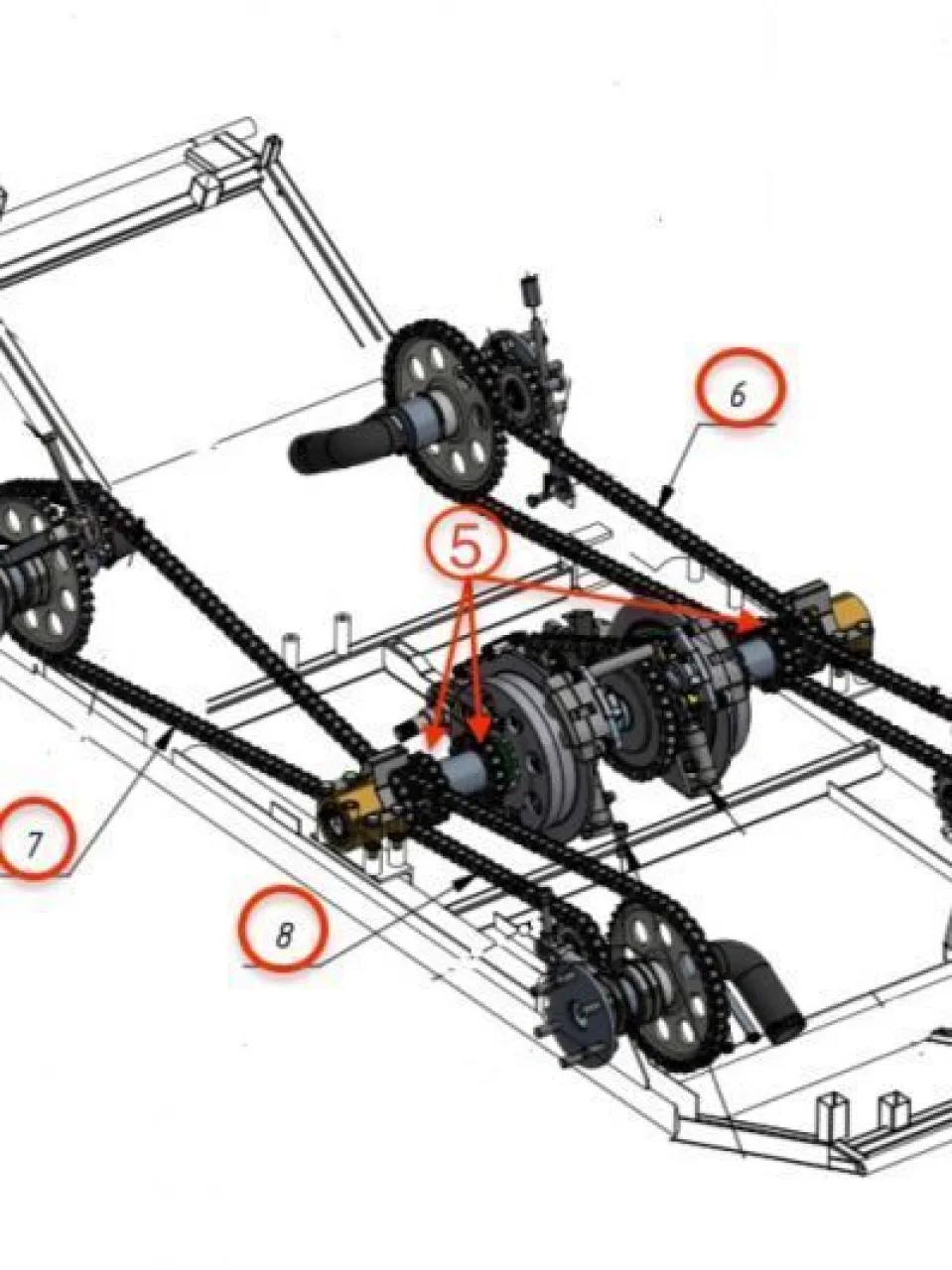 SKF chain