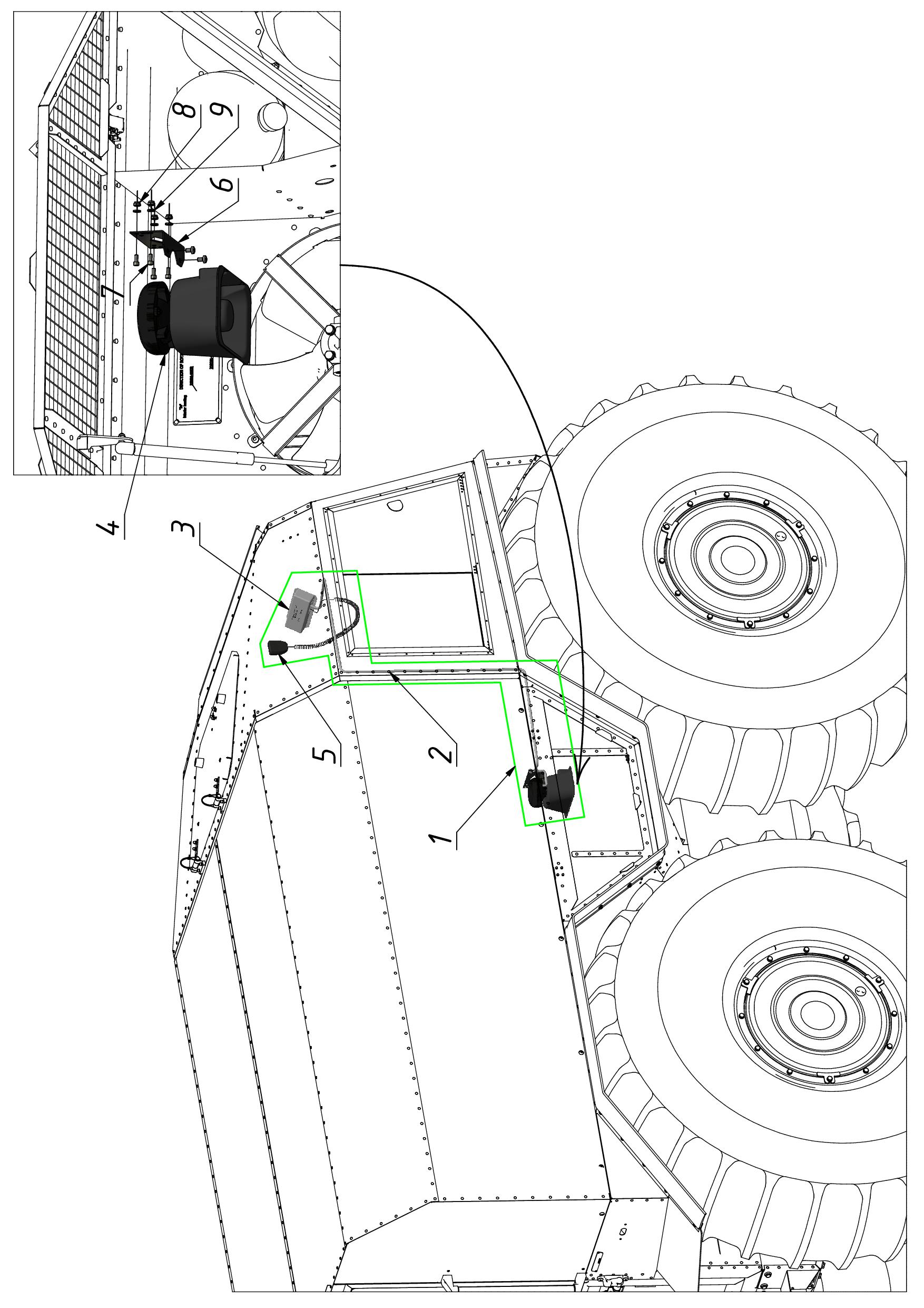 SIGNALING LOUDSPEAKER. INSTALLATION (1200) | 13-1200-28 parts manual