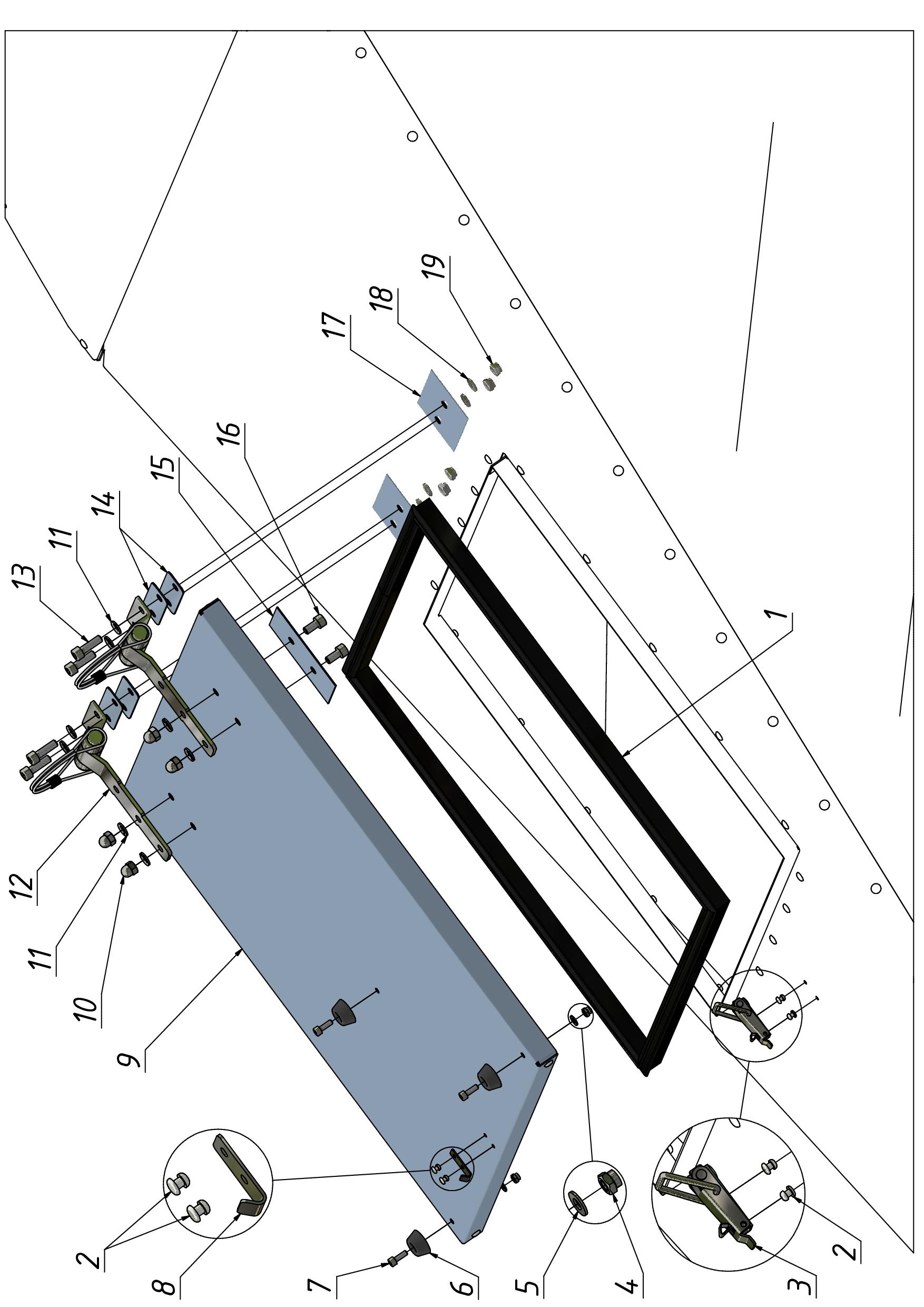 HATCH (0400) | 04-0400-03 parts manual