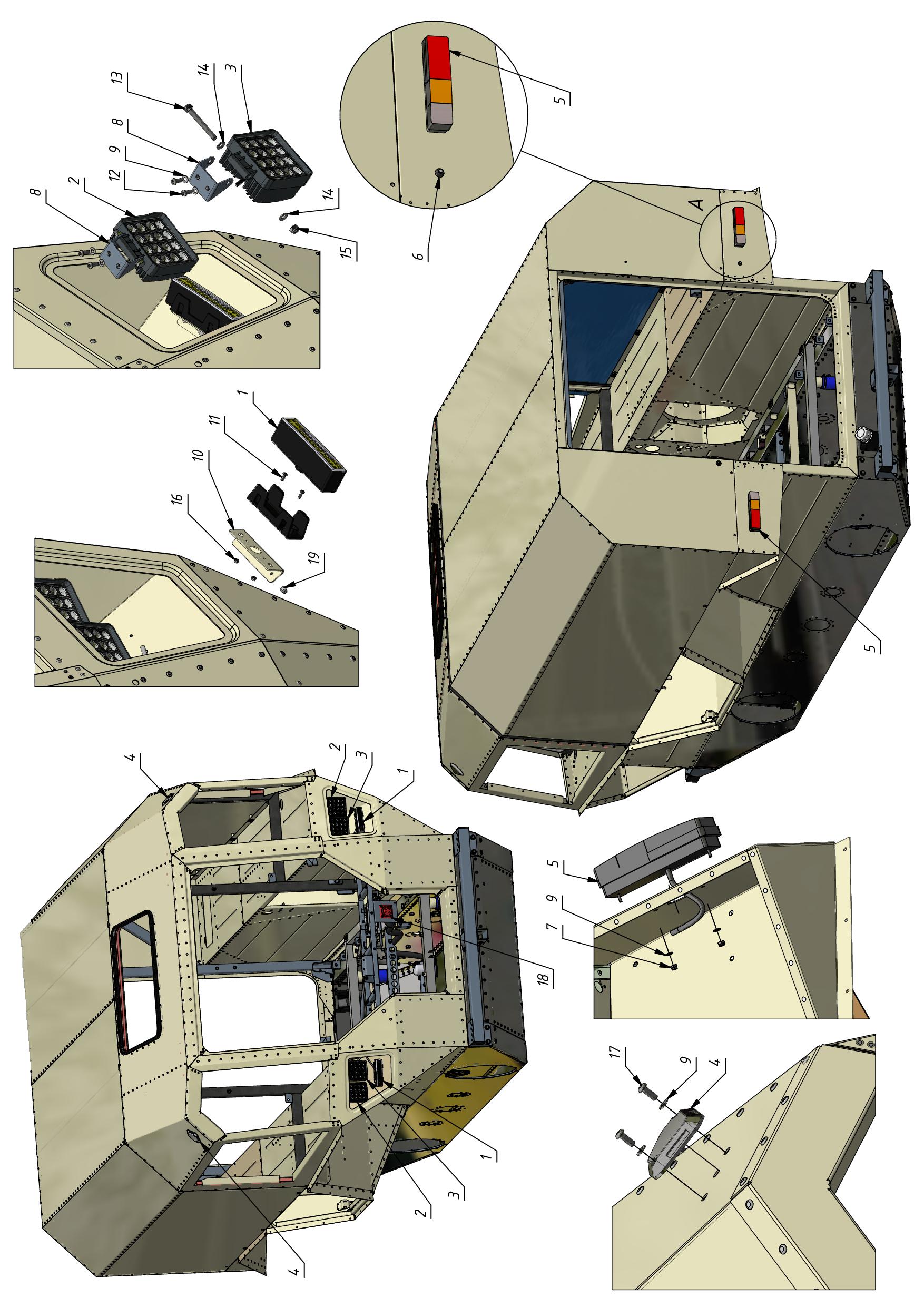 LIGHTING  ver. II (1100) | 11-1100-01(2) parts manual