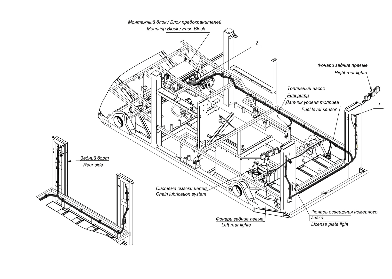 REAR VIEW CAMERAS, 360 CAMERAS (1206) | 12-1206-01 parts manual