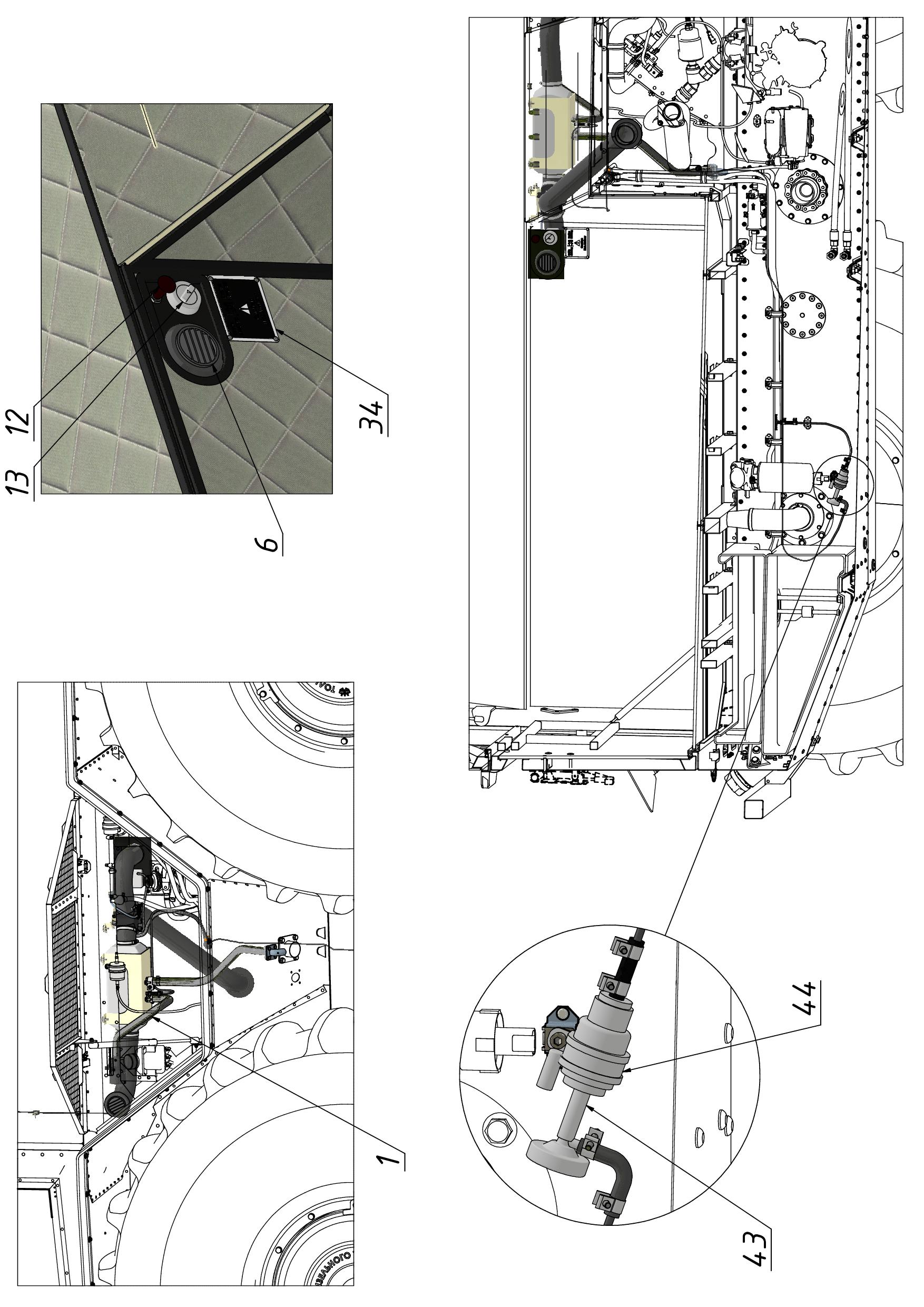 AUTONOMOUS HEATER WEBASTO (1200) | 12-1200-07 parts manual