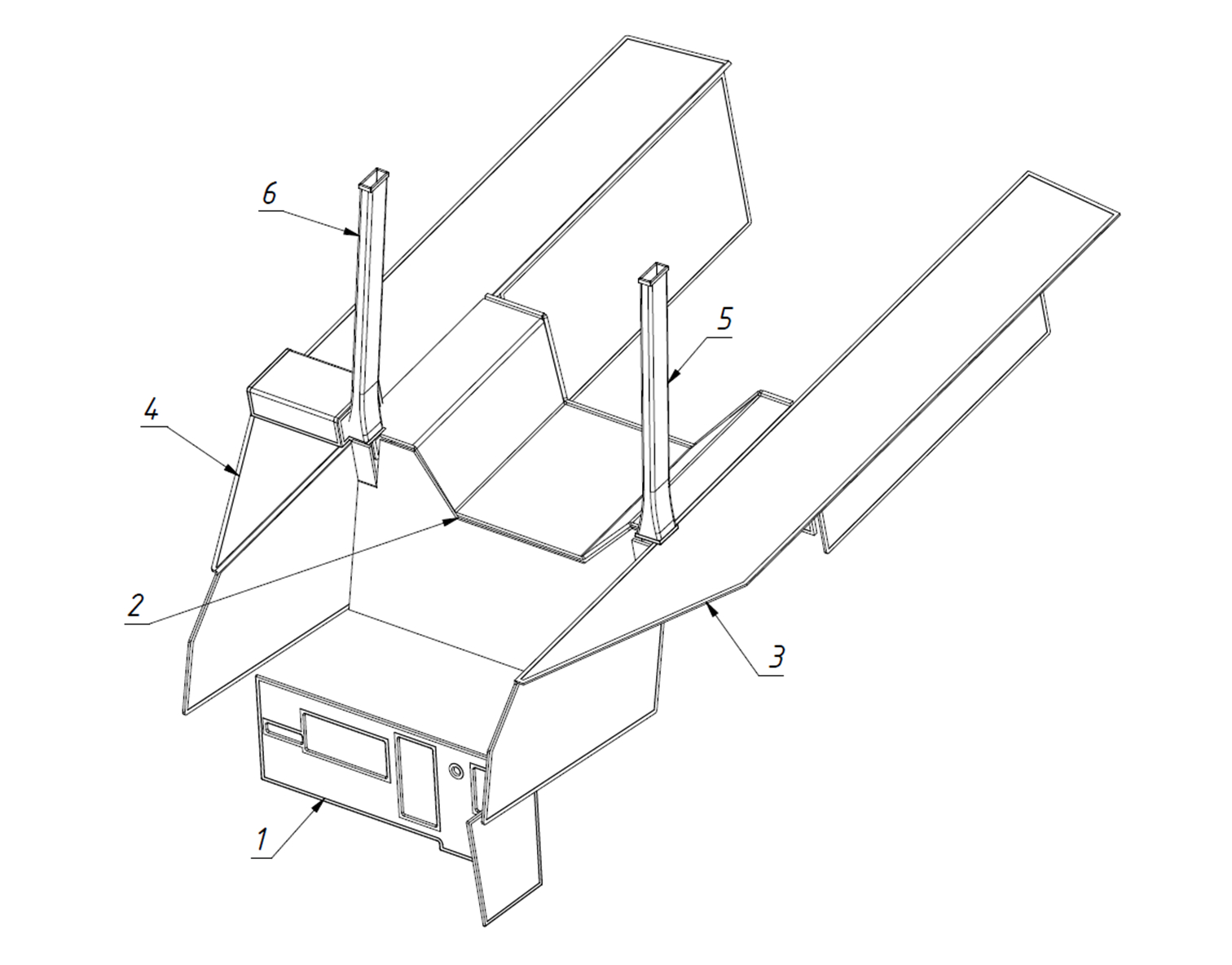 INTERIOR FACING (CORDURA) (0503) | 05-0503-01 parts manual
