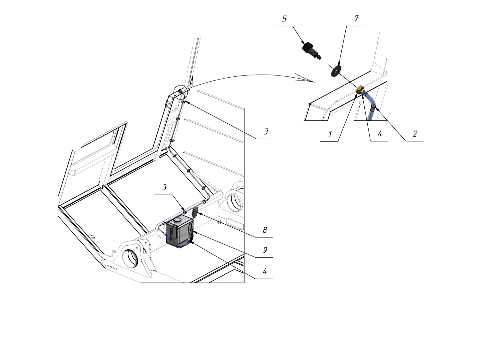 WINDOW WASHES AND WIPERS (1107) | 11-1107-01 parts manual