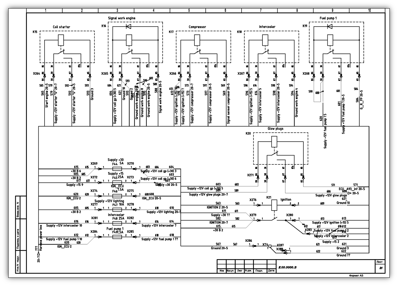 Manual sheet 21