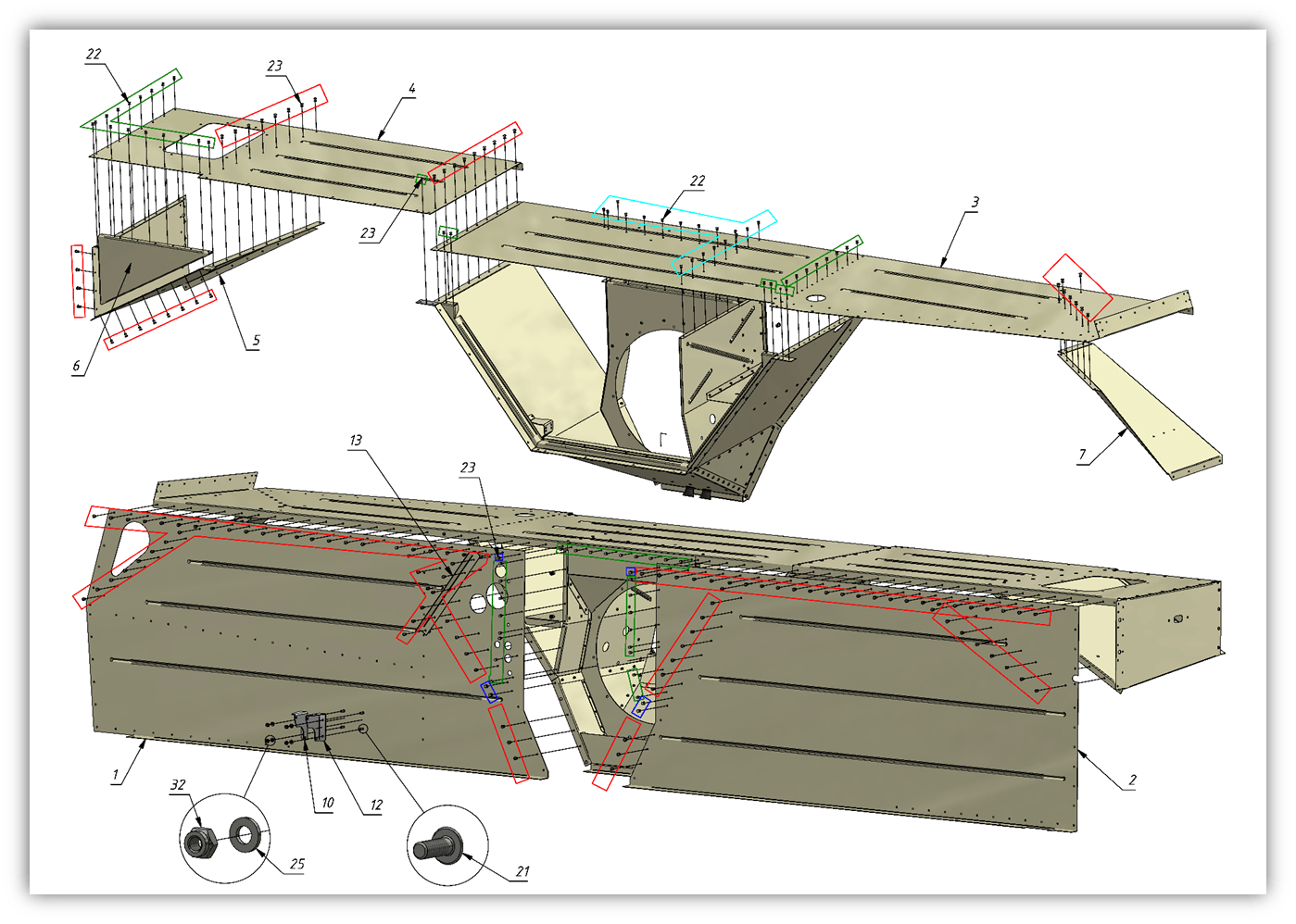 RIGHT SIDE ASSEMBLY (0200) | 02-0200-03 parts manual