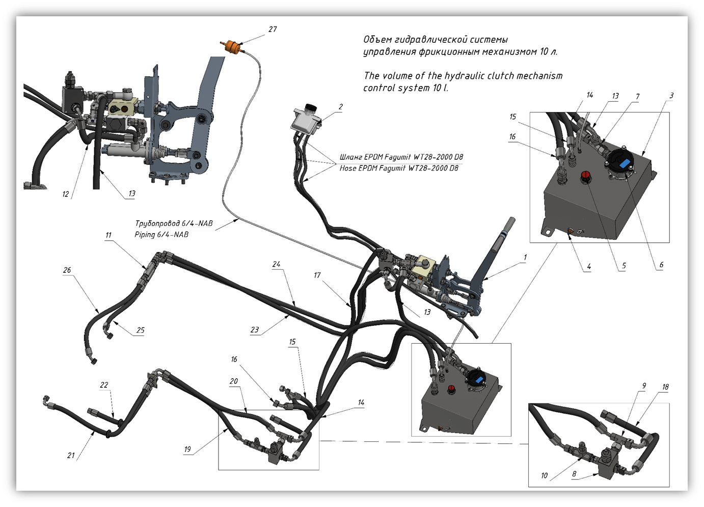 HYDRAULIC WIRING (0900) | 09-0900-02 parts manual