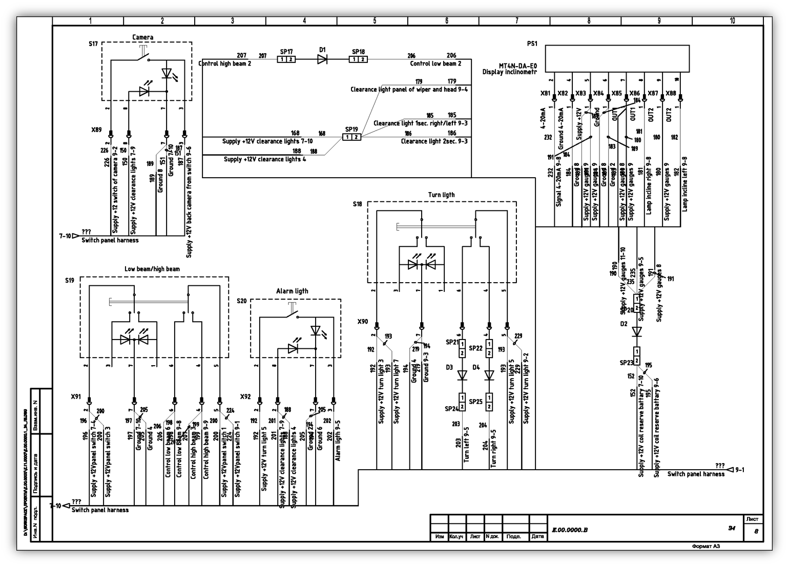 Manual sheet 8