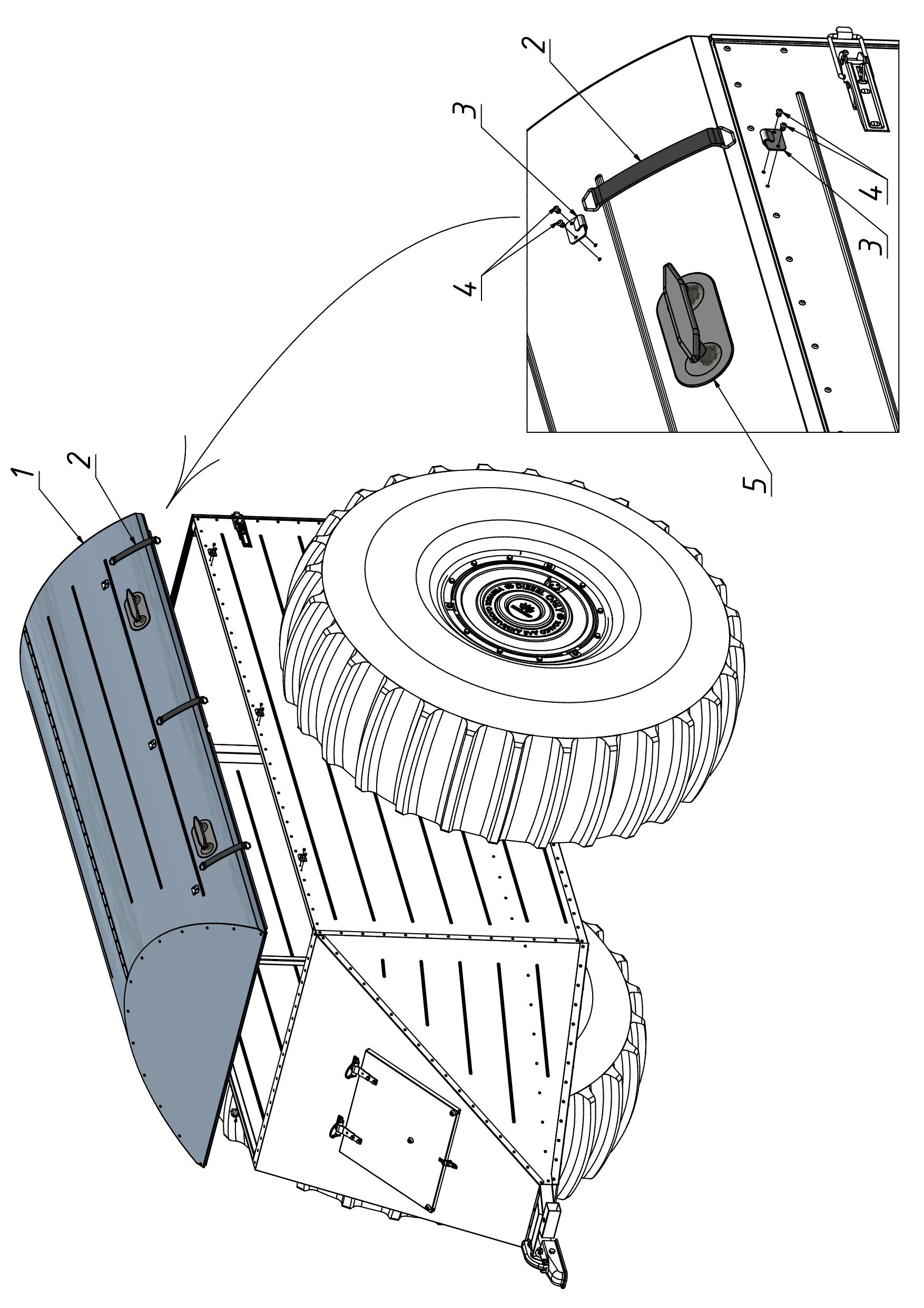 HOOD (0400) | 04-0400-02 parts manual