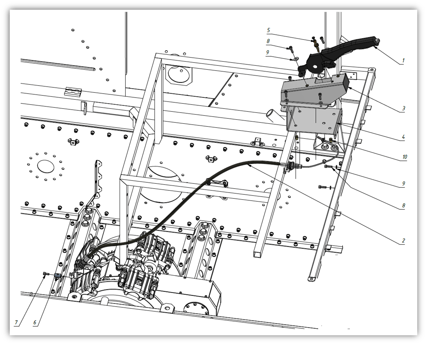 PARKING BRAKE (0700) | 07-0700-01 parts manual