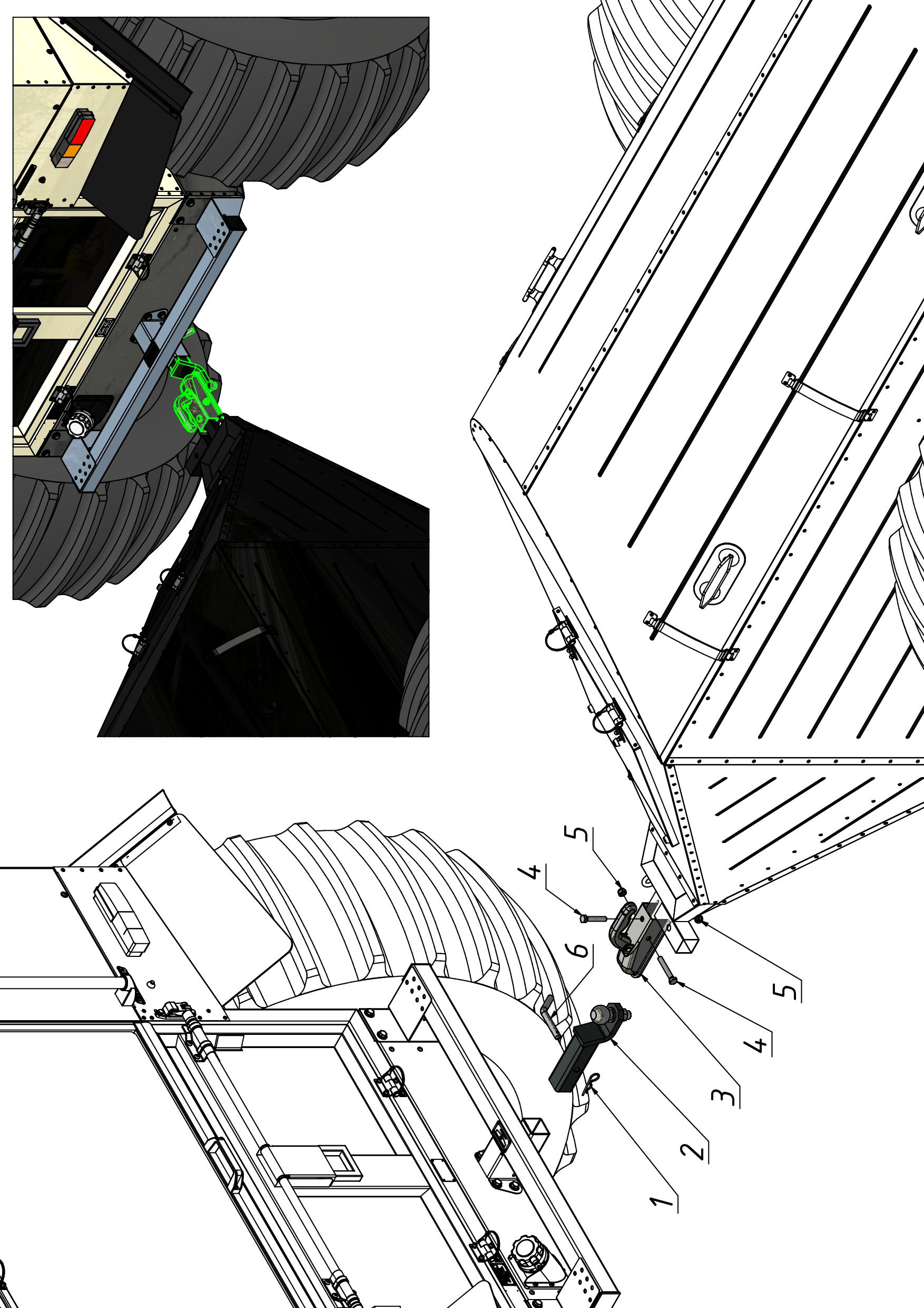 TOW HITCH (0100) | 01-0200-01 parts manual