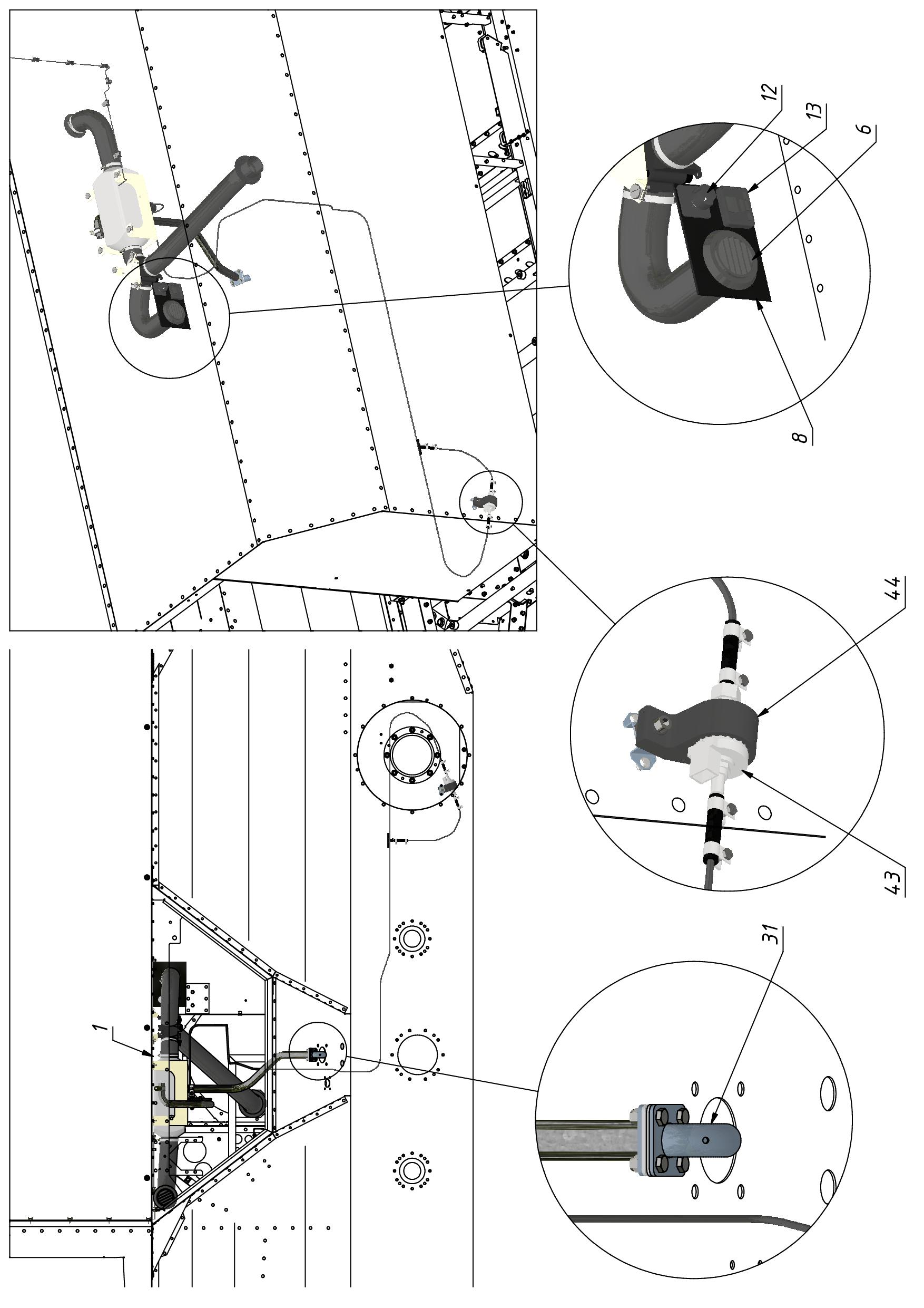 AUTONOMOUS HEATER EBERSPACHER (1200) | 12-1200-08 parts manual