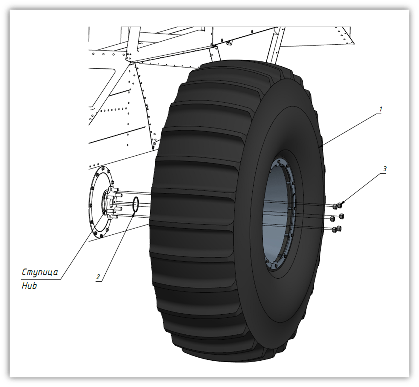 WHEEL INSTALLATION (0800) | 08-0800-02 parts manual