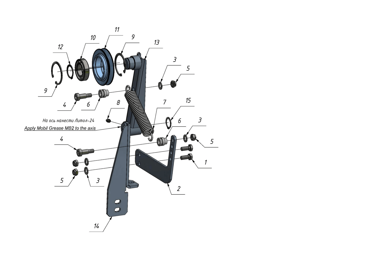 COOLING SYSTEM (1004) | 10-1004-02 parts manual