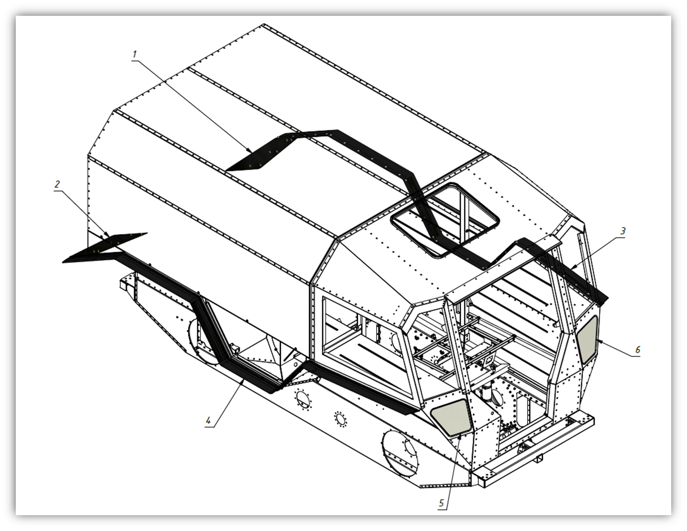 REFLECTORS, HEADLIGHT GLASS (0500) | 05-0500-01 parts manual