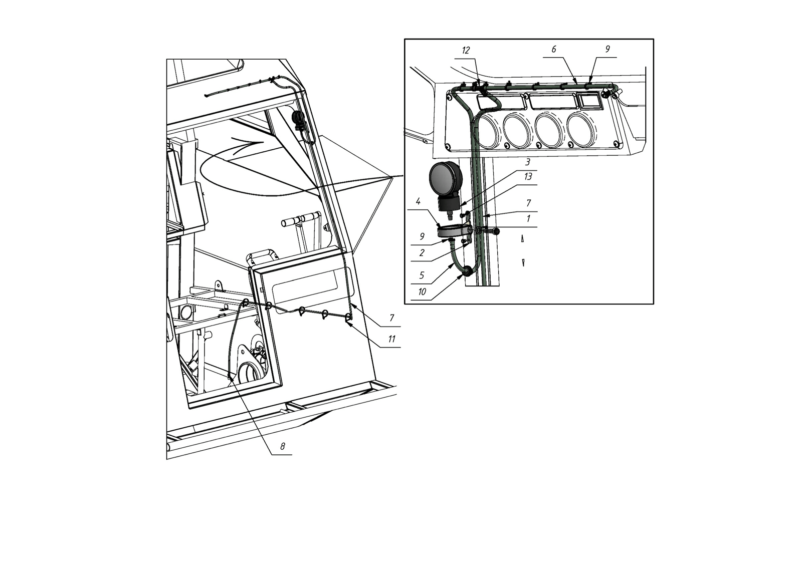 INSTRUMENT PANEL AND SWITCHS (1105) | 11-1105-01 parts manual