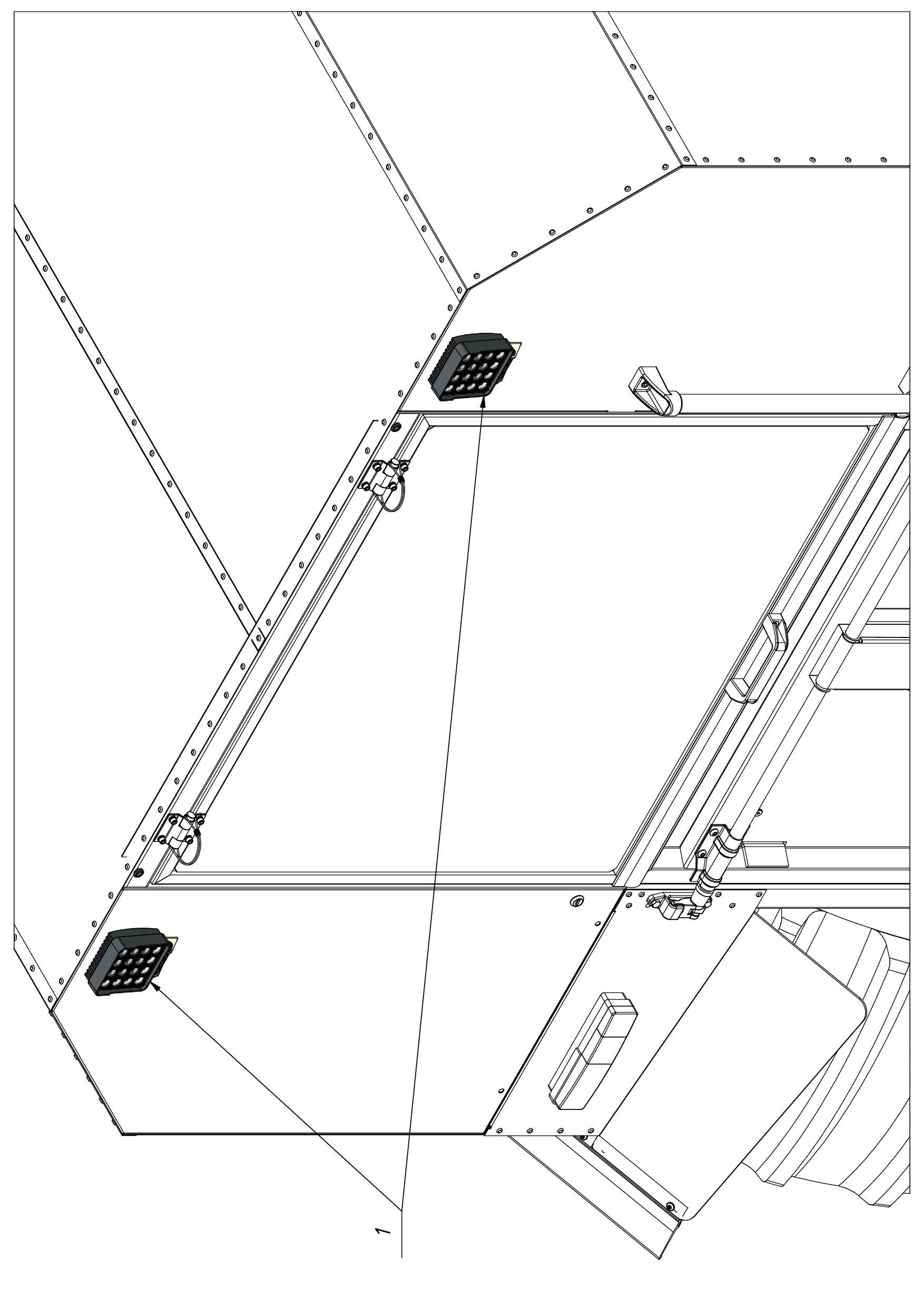 LIGHT, REAR LED (1200) | 12-1200-18
 parts manual