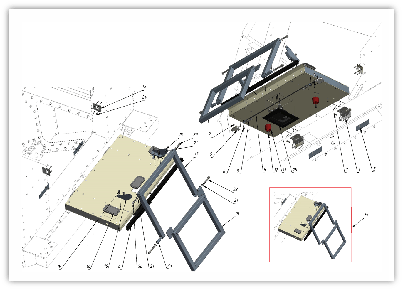 FRONT DOOR (0400) | 04-0400-02 parts manual