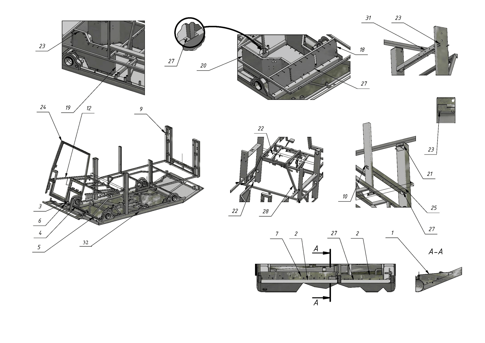 BODY ASSEMBLY (0200) | 02-0200-01 parts manual
