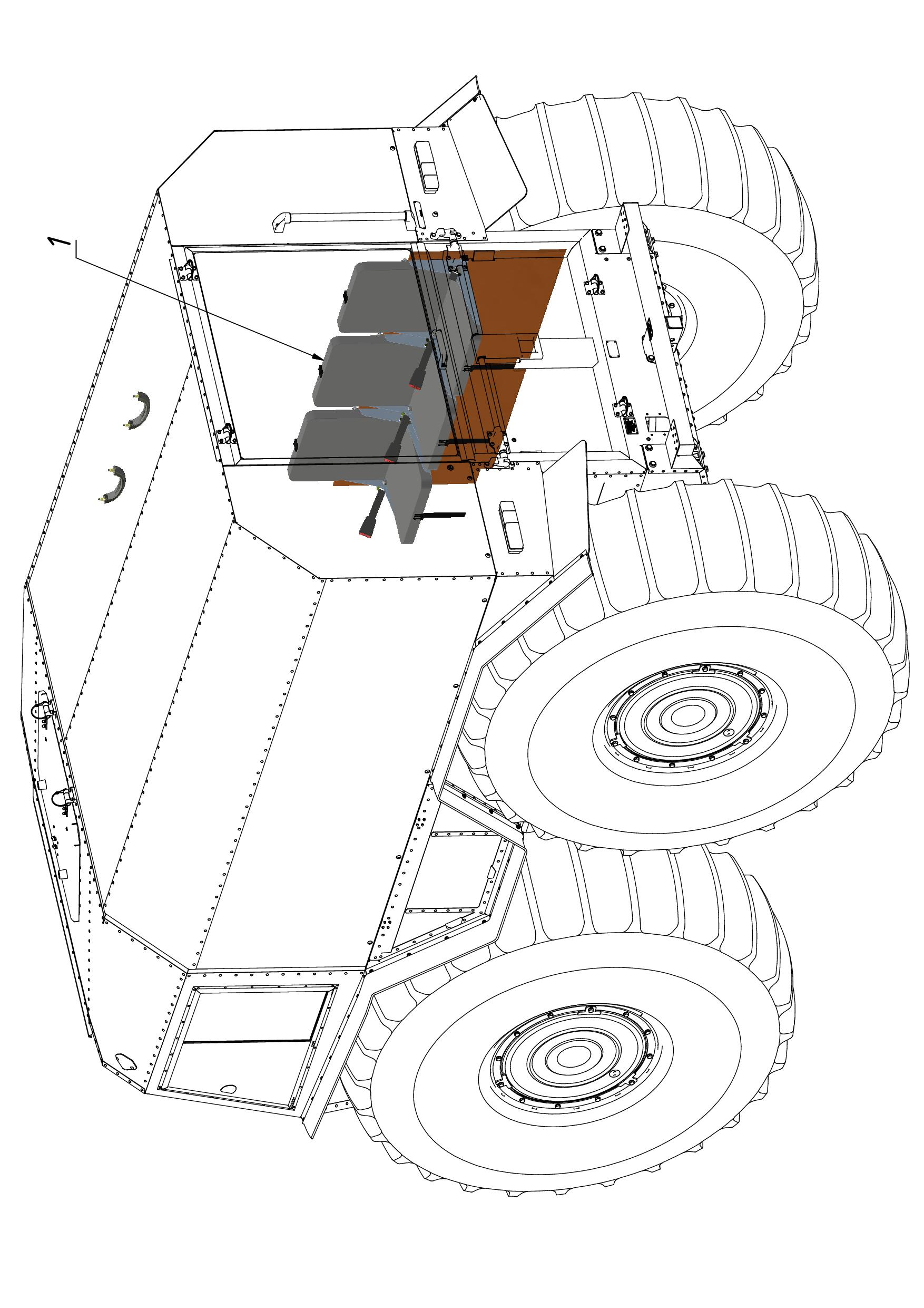 SEAT, REAR FOLDABLE SET OF 3, RIGHT SIDE (1200) | 12-1200-16
 parts manual