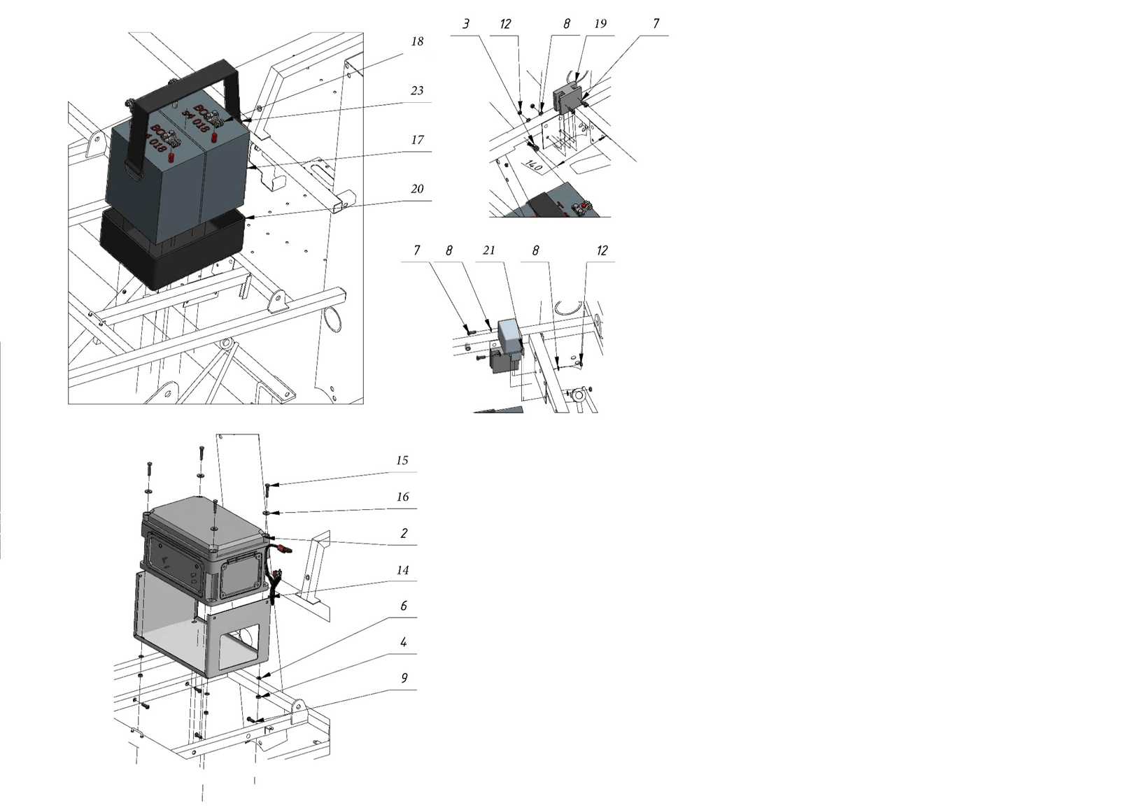 WIRING HARNESSES (1106) | 11-1106-02 parts manual