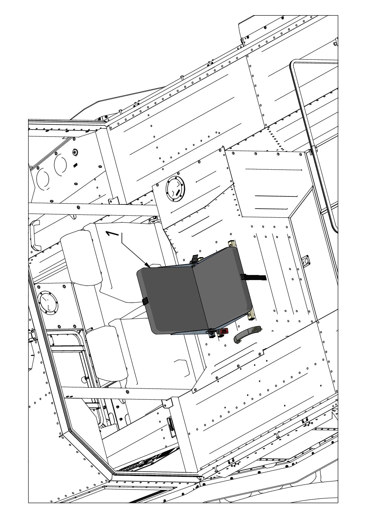 SEAT, REAR FOLDABLE (1200) | 12-1200-17 parts manual
