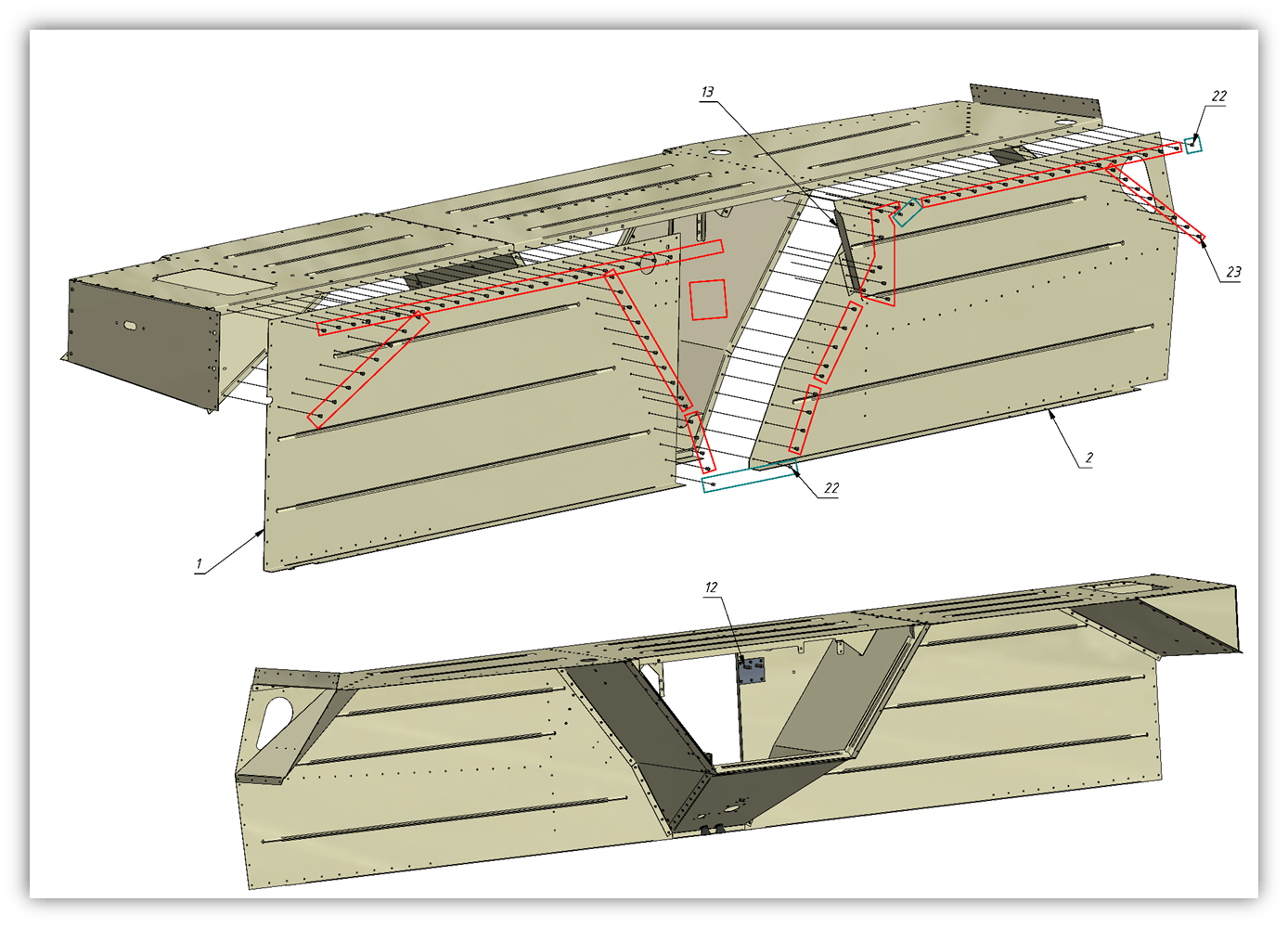LEFT SIDE ASSEMBLY (0200) | 02-0200-02 parts manual